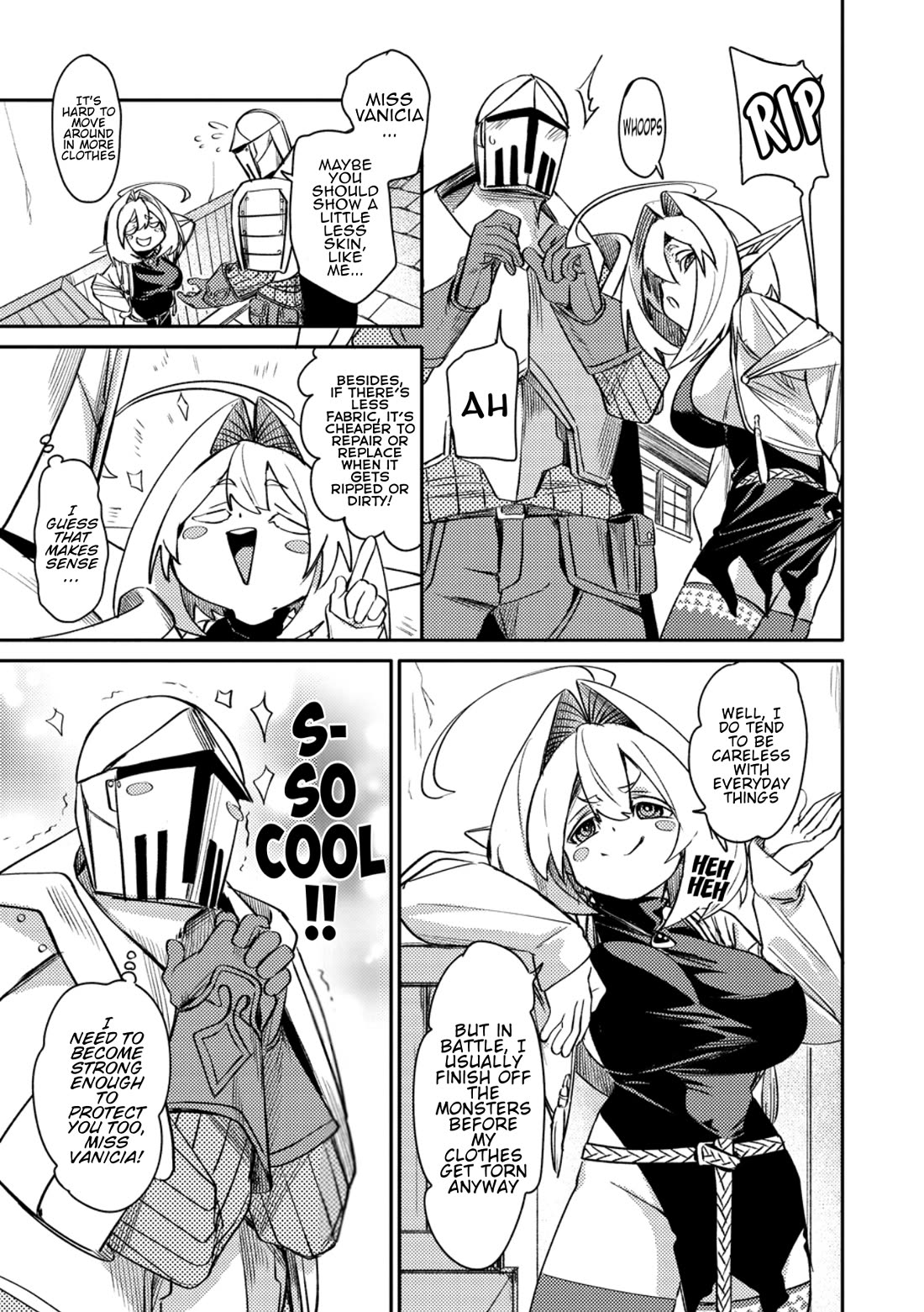 The Elf Picked Up the Heavy Knight Chapter 2 page 3 - Chapter 2