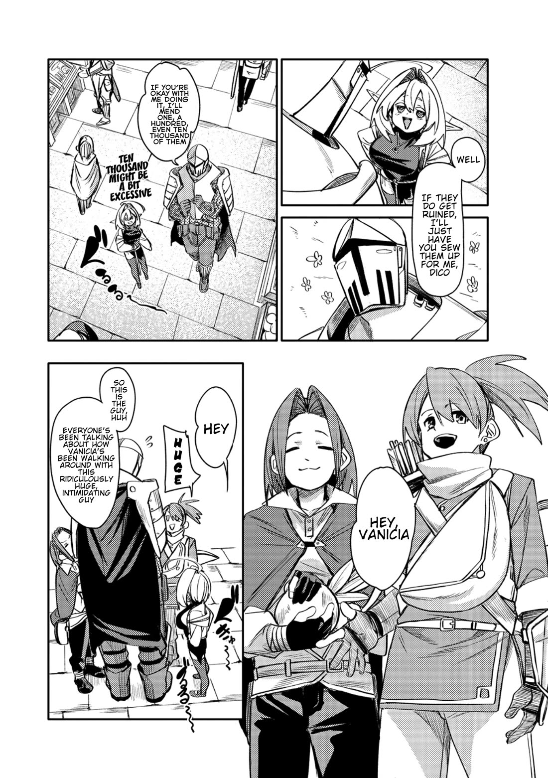 The Elf Picked Up the Heavy Knight Chapter 2 page 4 - Chapter 2