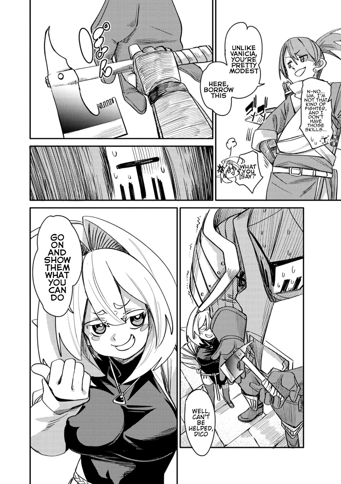 The Elf Picked Up the Heavy Knight Chapter 2 page 8 - Chapter 2