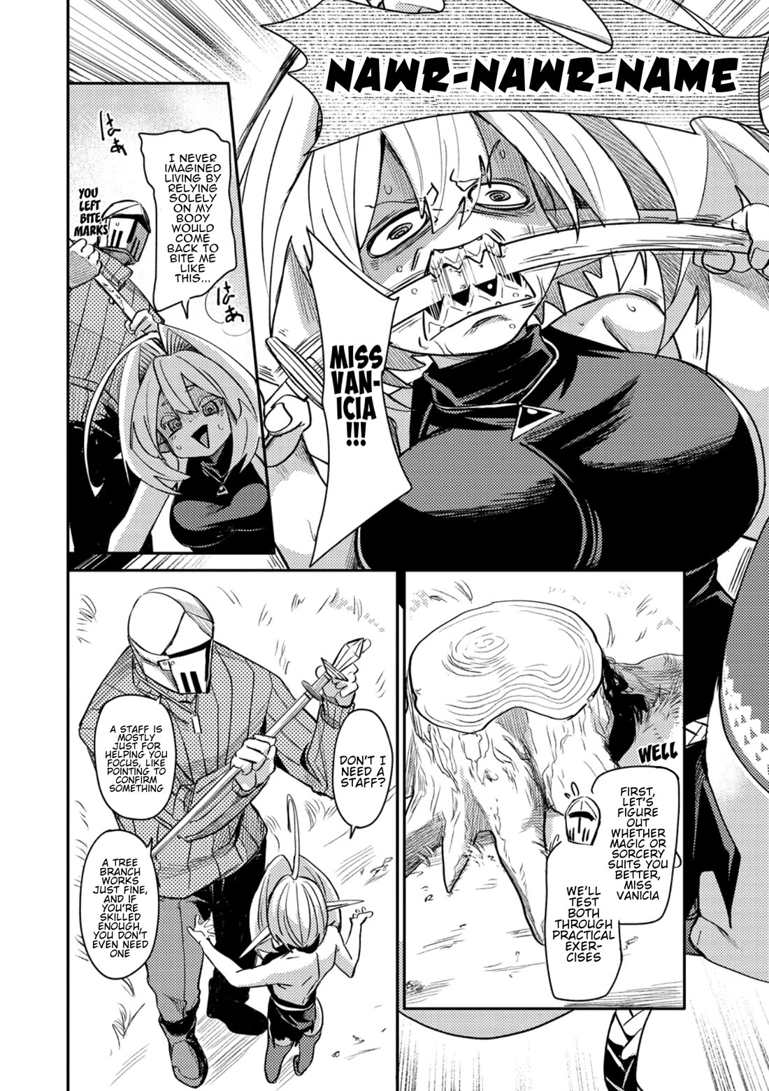 The Elf Picked Up the Heavy Knight Chapter 3 page 10 - Chapter 3