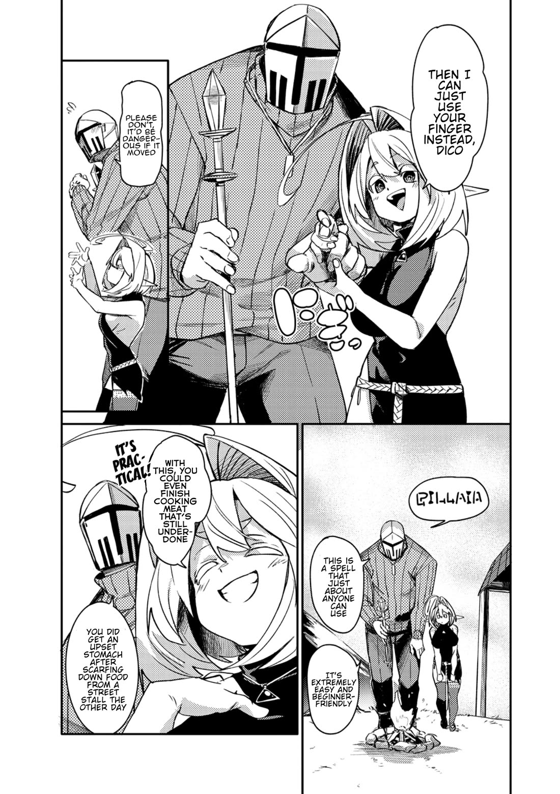 The Elf Picked Up the Heavy Knight Chapter 3 page 11 - Chapter 3