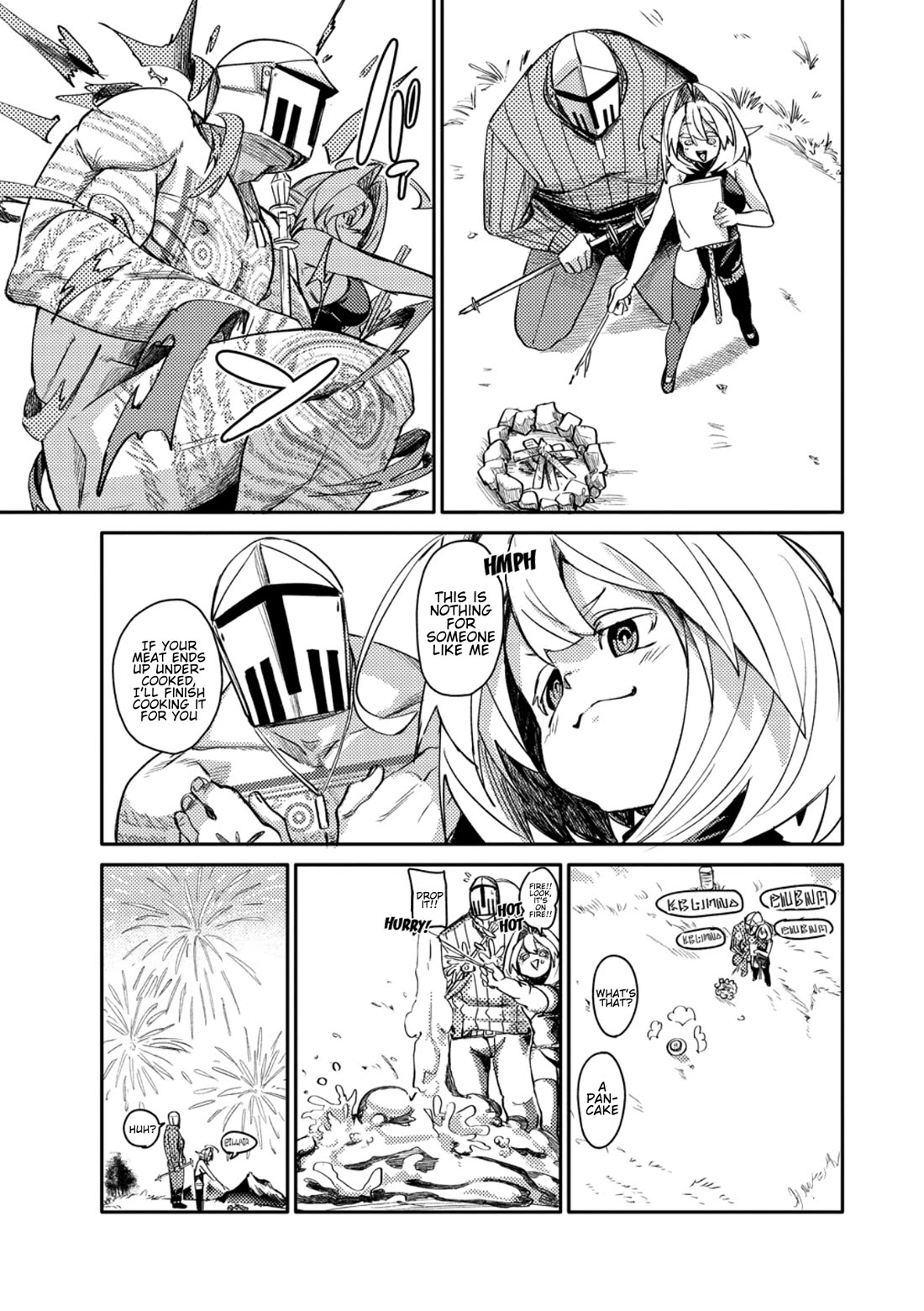 The Elf Picked Up the Heavy Knight Chapter 3 page 15 - Chapter 3