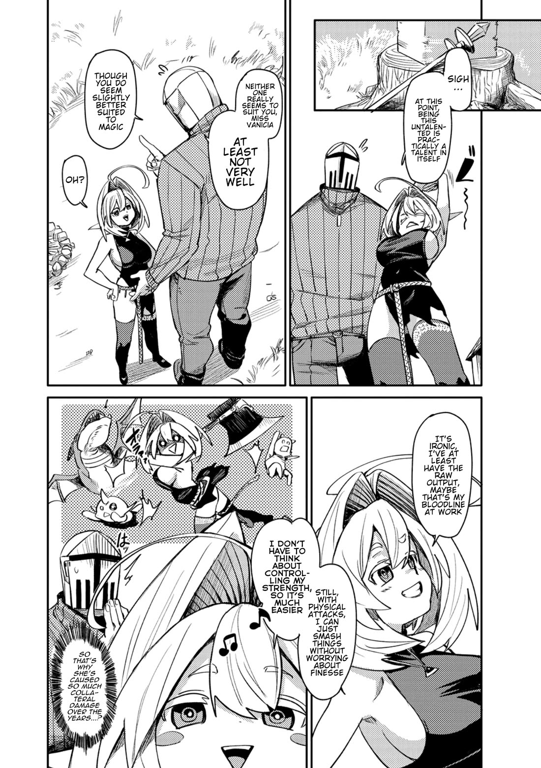 The Elf Picked Up the Heavy Knight Chapter 3 page 16 - Chapter 3