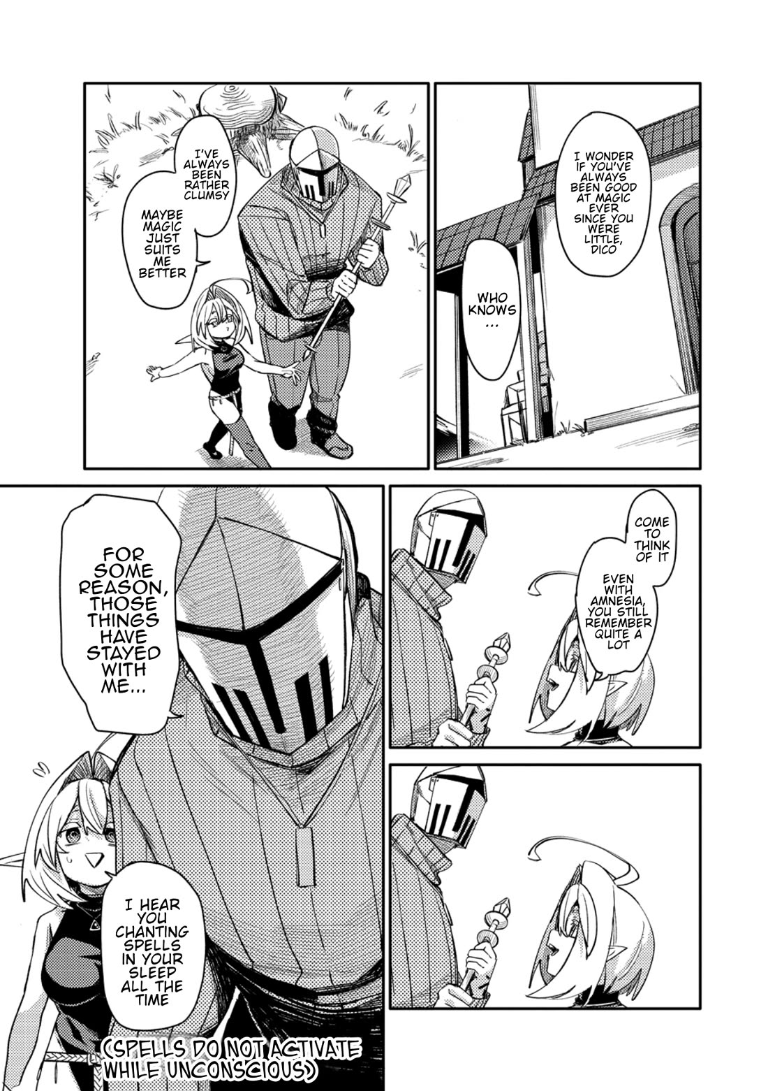 The Elf Picked Up the Heavy Knight Chapter 3 page 17 - Chapter 3