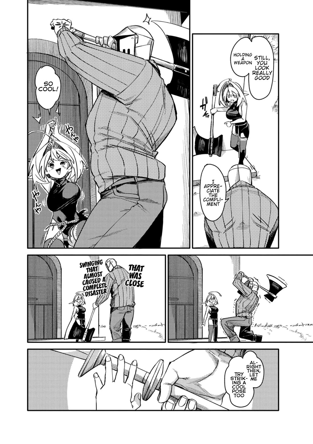 The Elf Picked Up the Heavy Knight Chapter 3 page 18 - Chapter 3