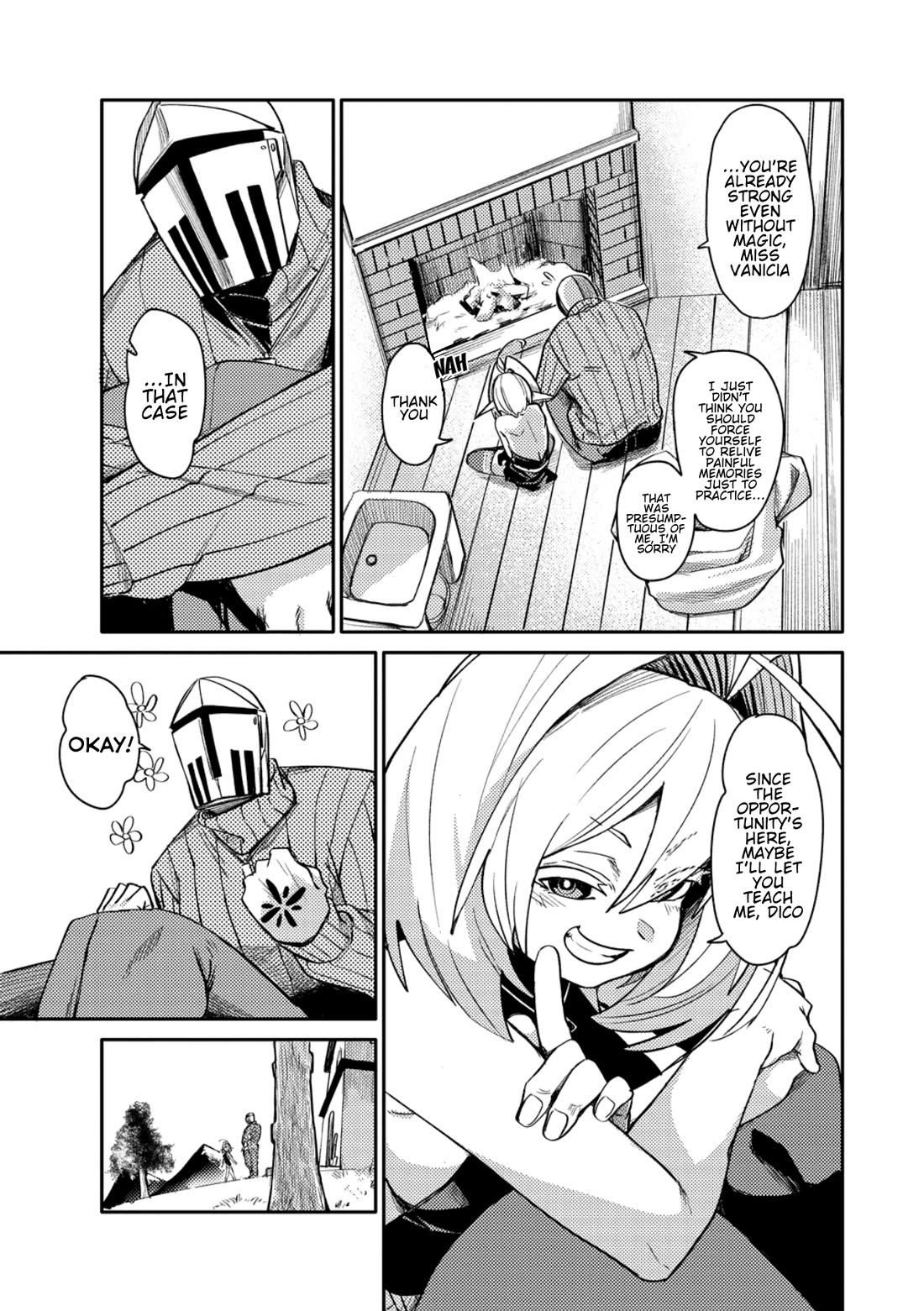The Elf Picked Up the Heavy Knight Chapter 3 page 5 - Chapter 3