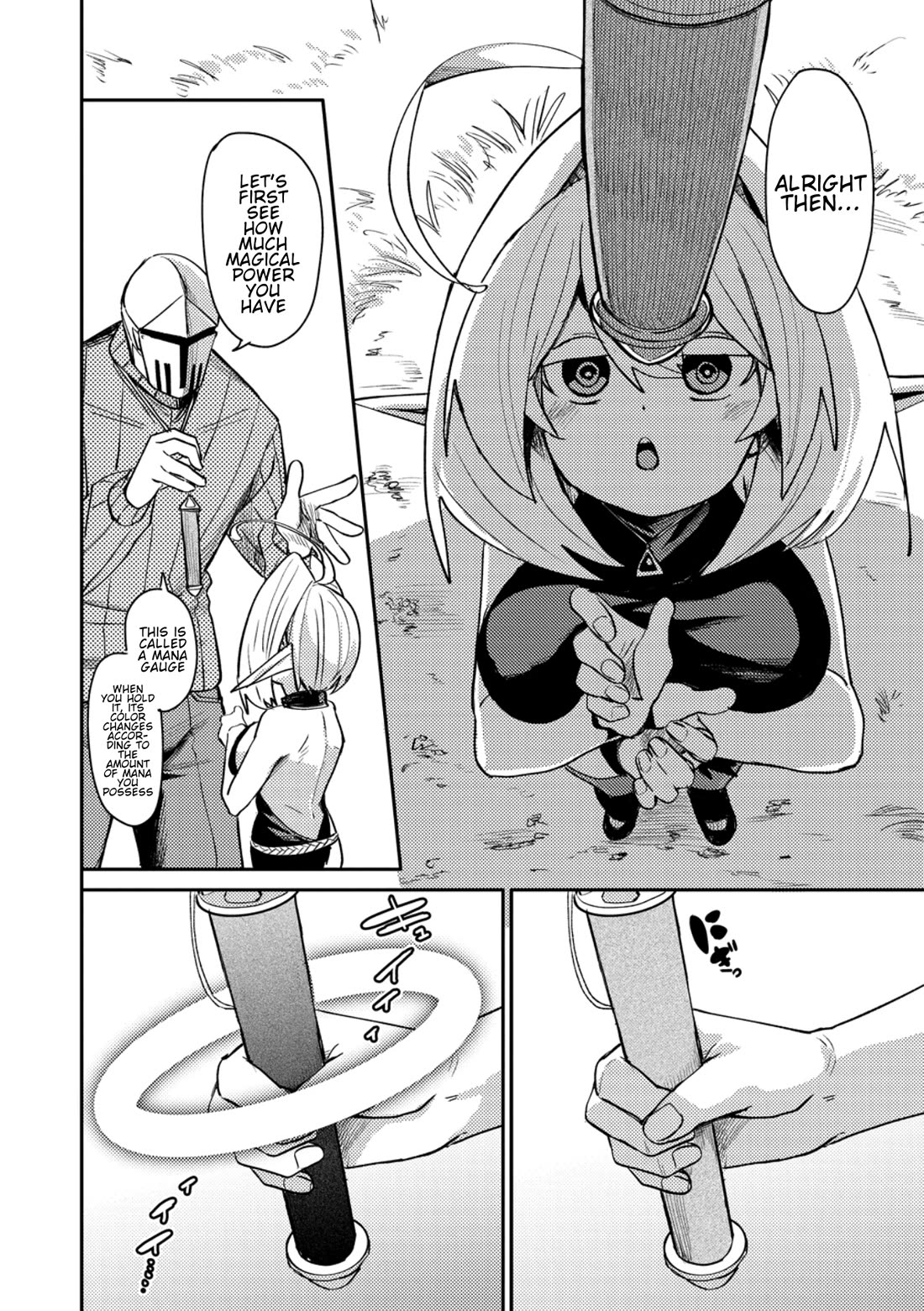 The Elf Picked Up the Heavy Knight Chapter 3 page 6 - Chapter 3