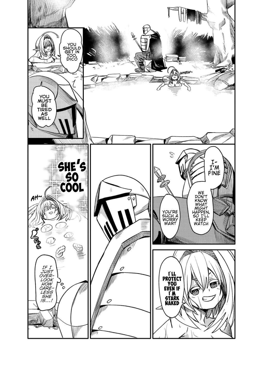 The Elf Picked Up the Heavy Knight Chapter 4 page 5 - Chapter 4