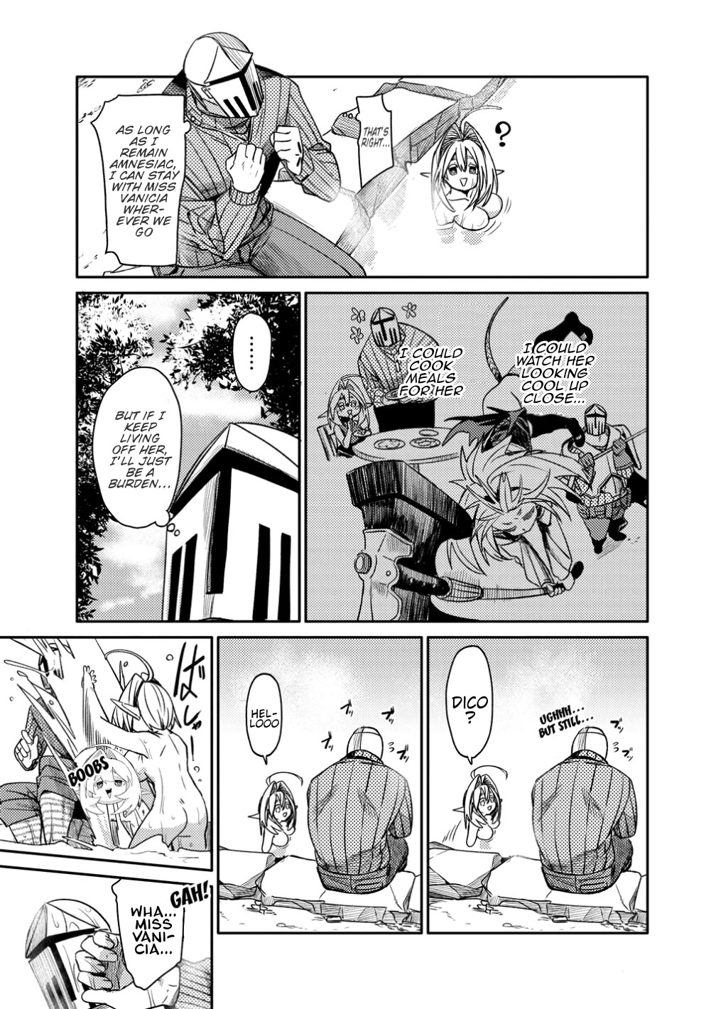The Elf Picked Up the Heavy Knight Chapter 4 page 9 - Chapter 4