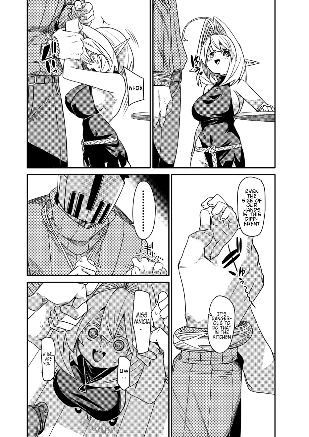 The Elf Picked Up the Heavy Knight Chapter 5 page 10 - Chapter 5