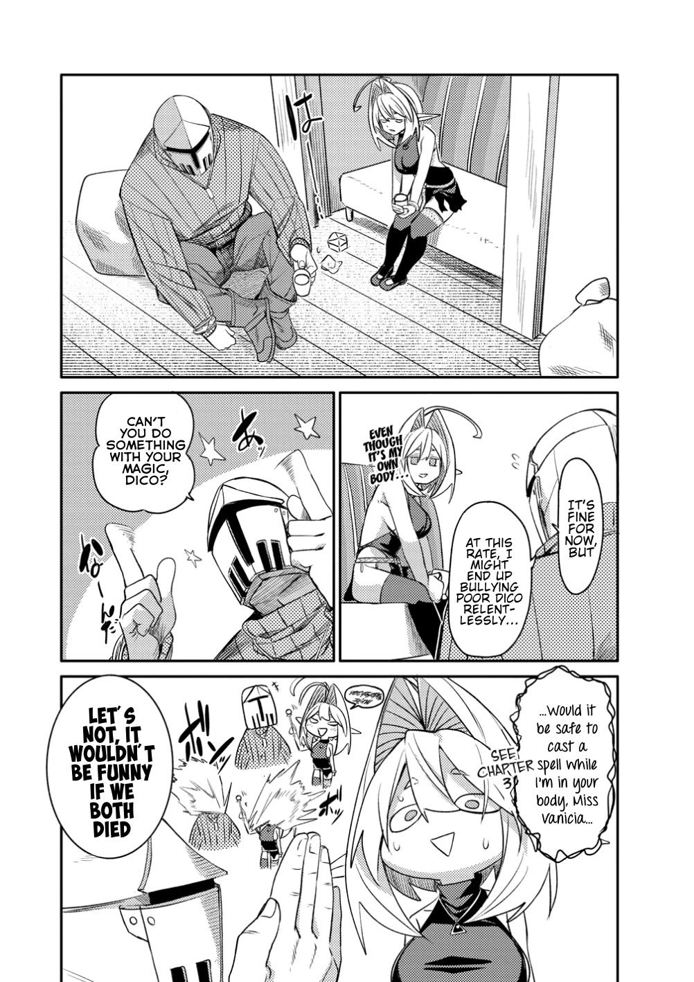 The Elf Picked Up the Heavy Knight Chapter 5 page 12 - Chapter 5