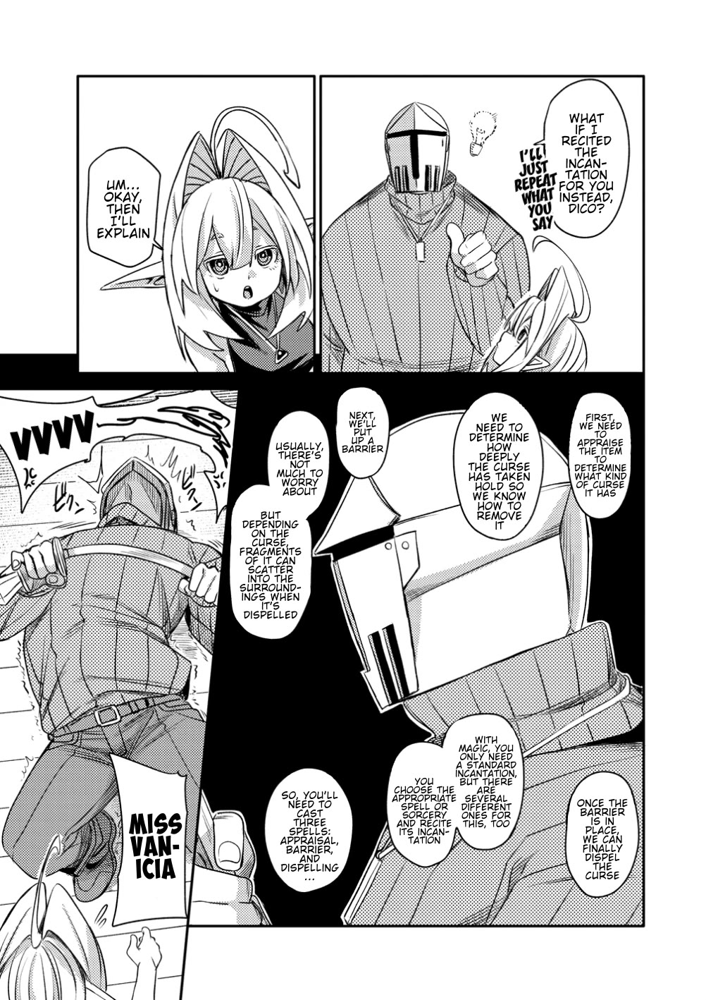 The Elf Picked Up the Heavy Knight Chapter 5 page 13 - Chapter 5