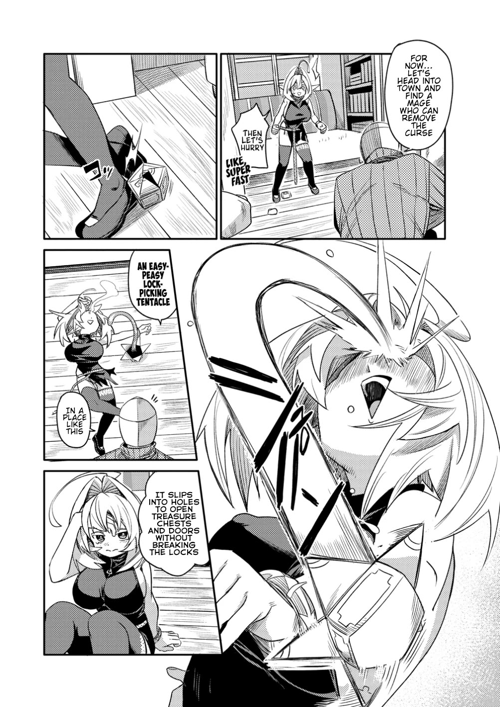 The Elf Picked Up the Heavy Knight Chapter 5 page 14 - Chapter 5