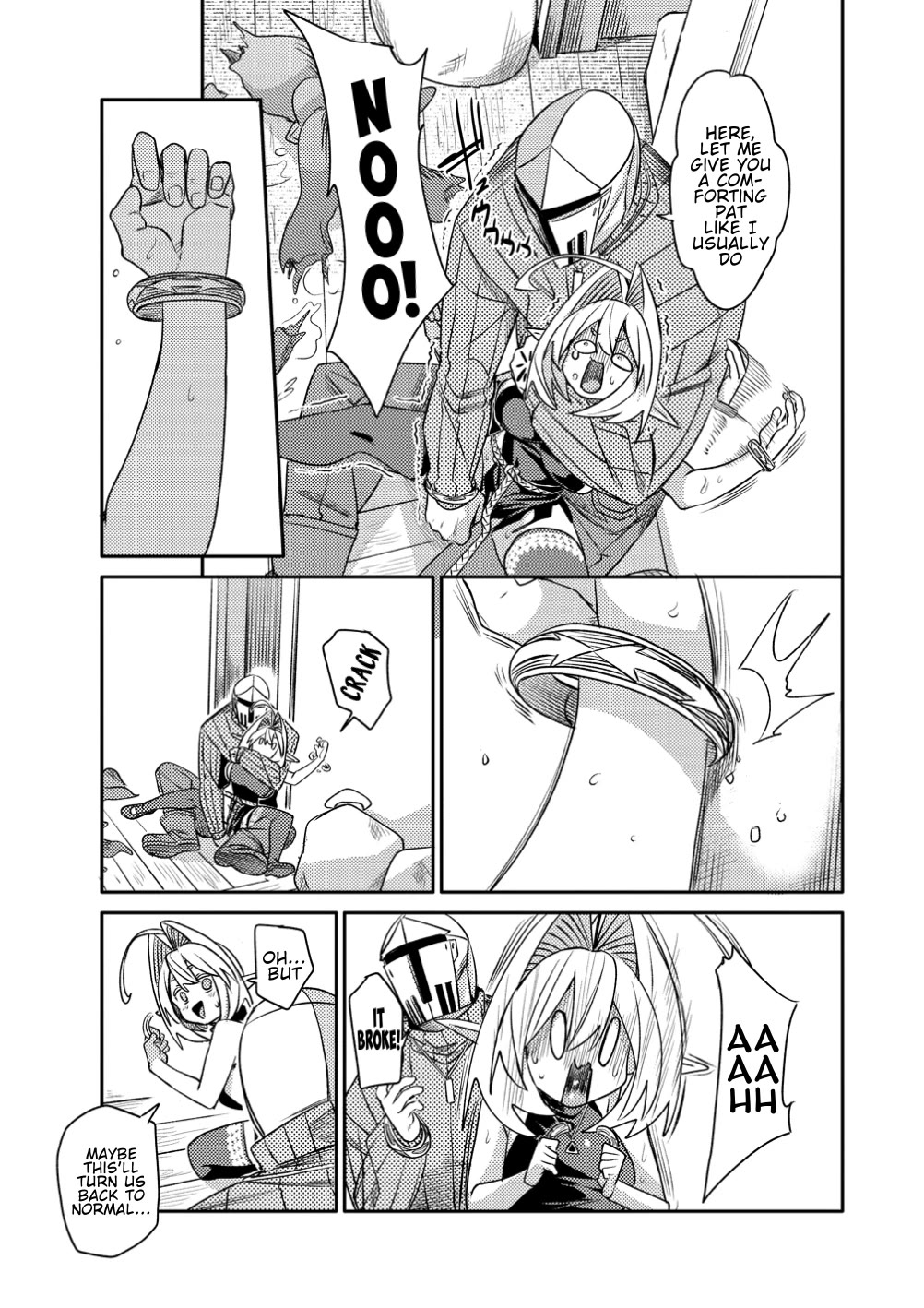 The Elf Picked Up the Heavy Knight Chapter 5 page 19 - Chapter 5