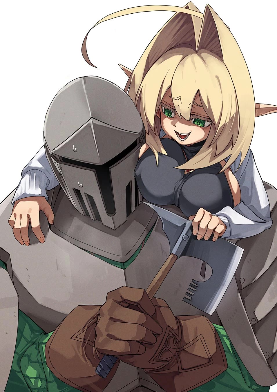 The Elf Picked Up the Heavy Knight Chapter 5 page 22 - Chapter 5