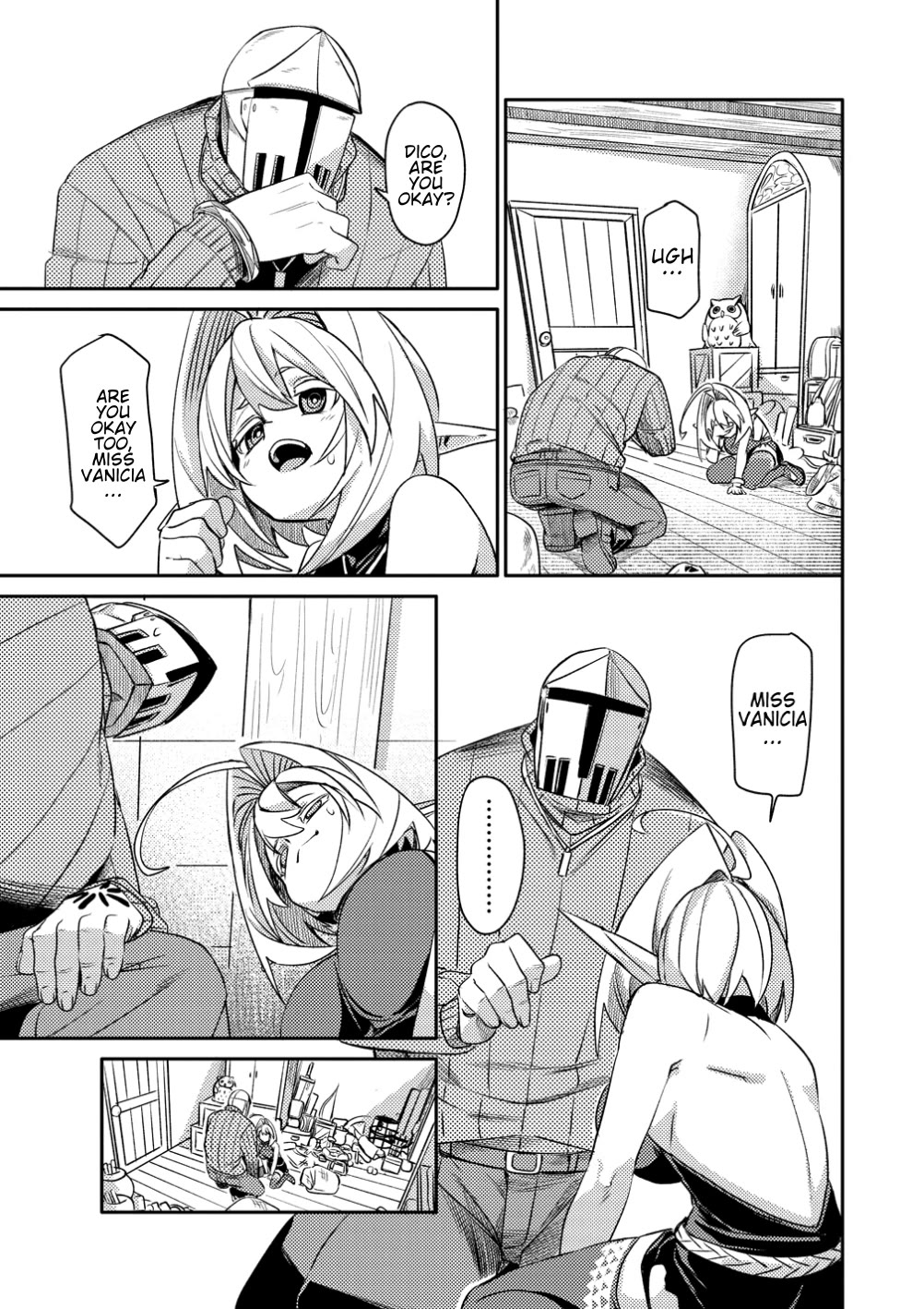 The Elf Picked Up the Heavy Knight Chapter 5 page 5 - Chapter 5
