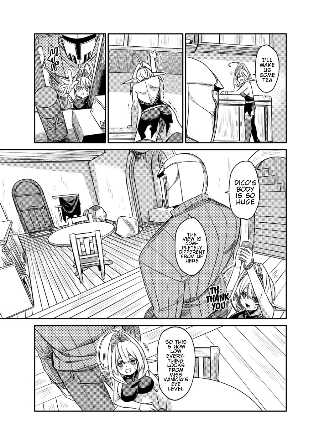 The Elf Picked Up the Heavy Knight Chapter 5 page 9 - Chapter 5