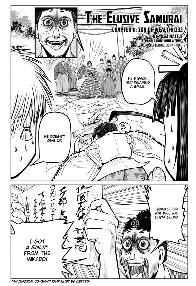 The Elusive Samurai Chapter 11 page 2 - Chapter 11