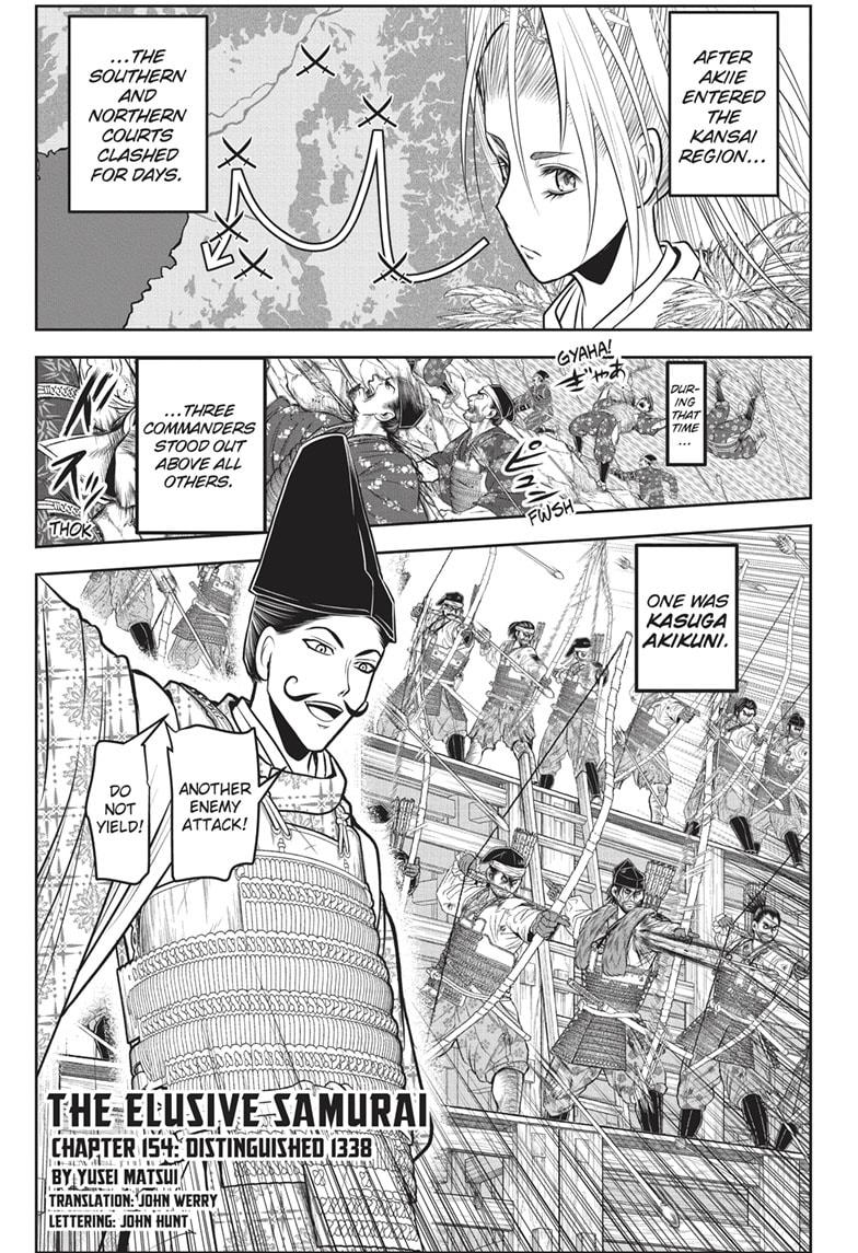 The Elusive Samurai Chapter 154 page 1 - Chapter 154