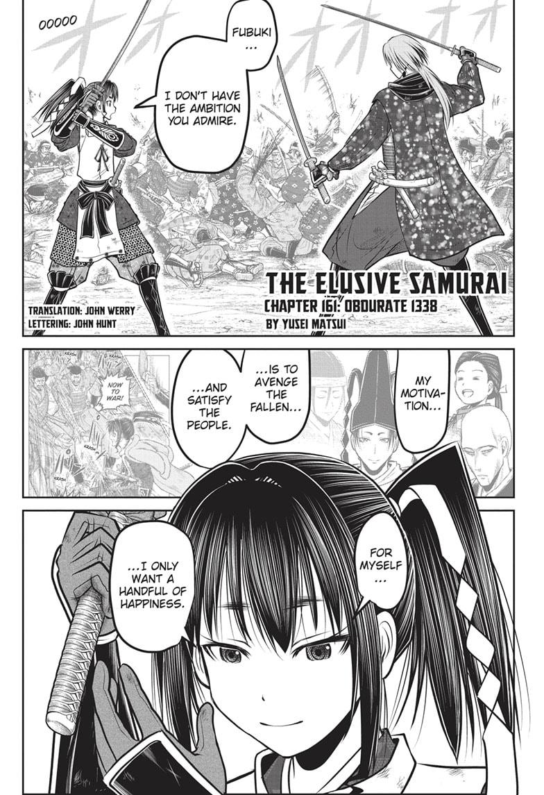 The Elusive Samurai Chapter 161 page 1 - Chapter 161