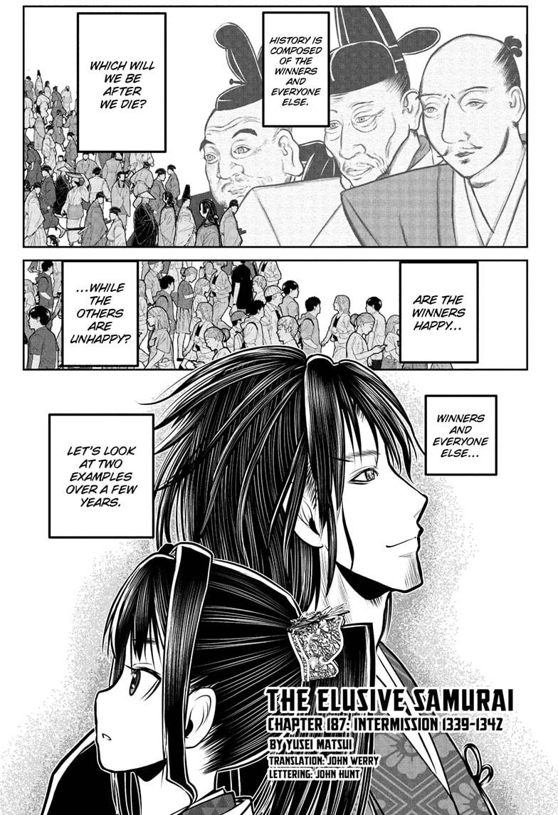 The Elusive Samurai Chapter 187 page 1 - Chapter 187