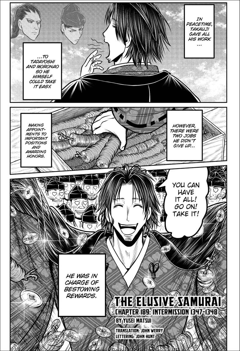 The Elusive Samurai Chapter 189 page 1 - Chapter 189