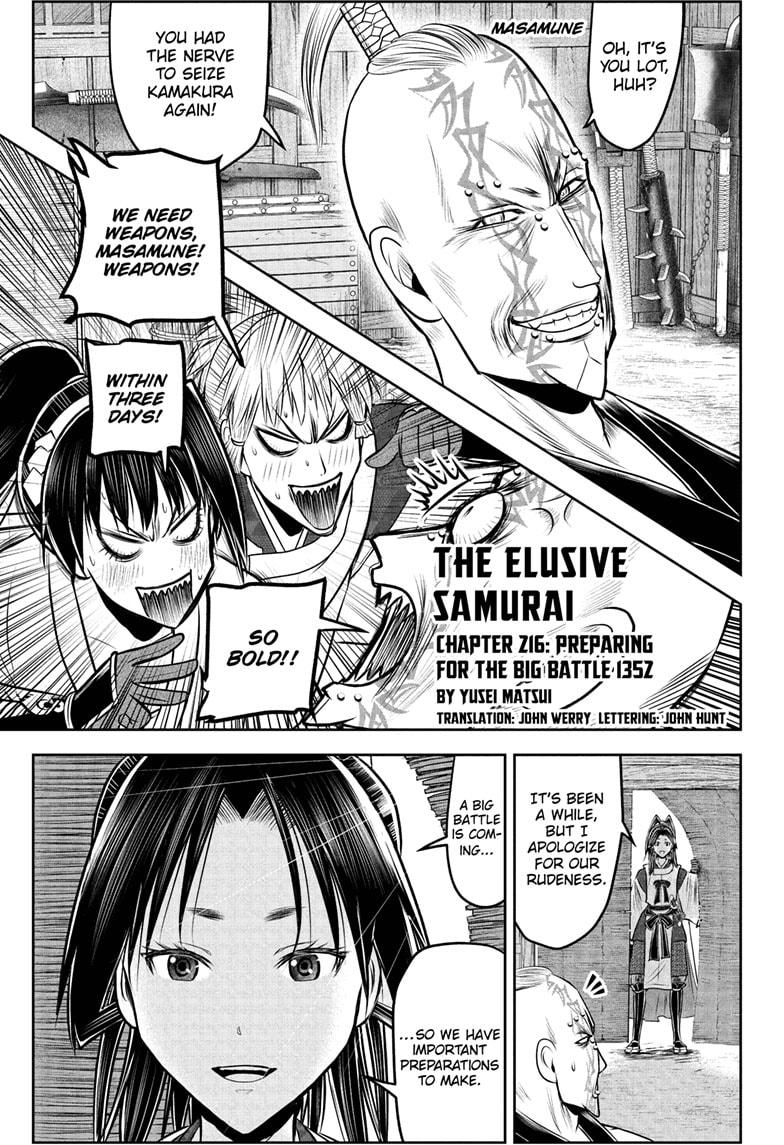 The Elusive Samurai Chapter 216 page 1 - Chapter 216
