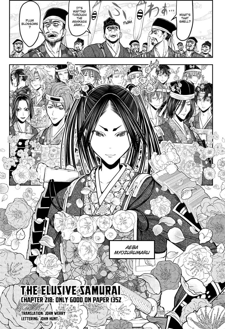 The Elusive Samurai Chapter 218 page 1 - Chapter 218