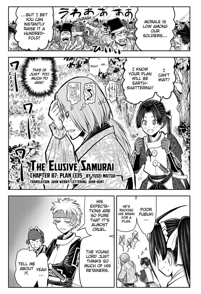 The Elusive Samurai Chapter 87 page 1 - Chapter 87