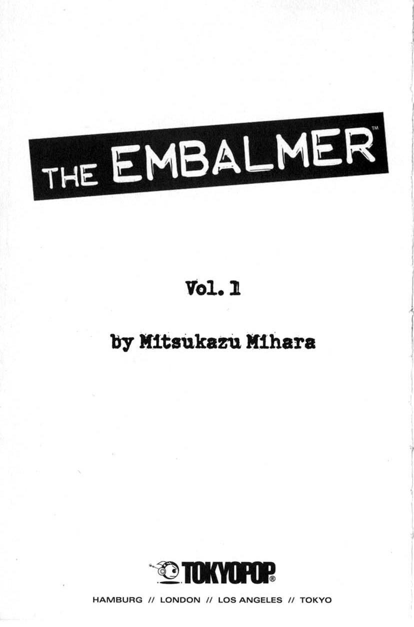 The Embalmer Chapter 1 page 3 - Chapter 1: Sleeping Beauty