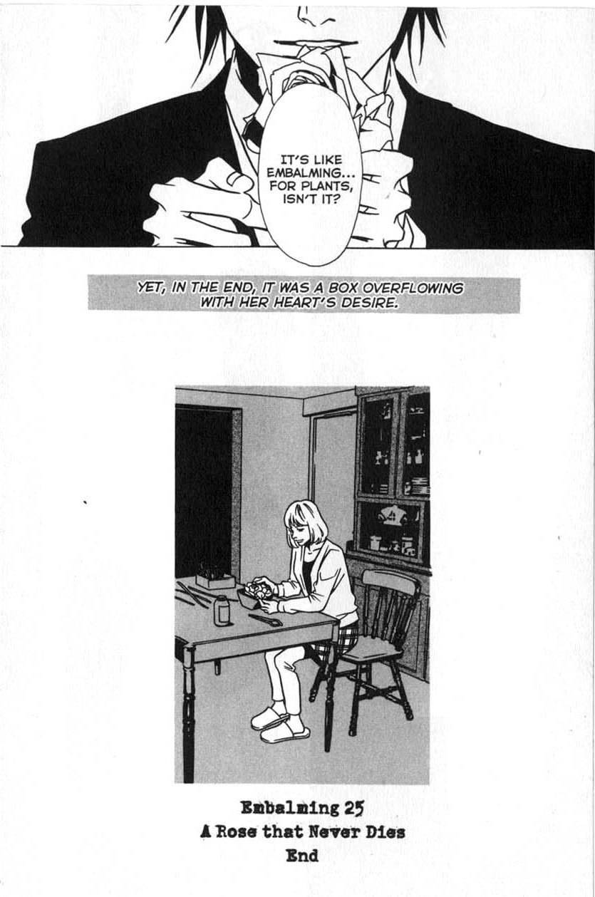 The Embalmer Chapter 25 page 28 - Chapter 25: A Rose that Never Dies