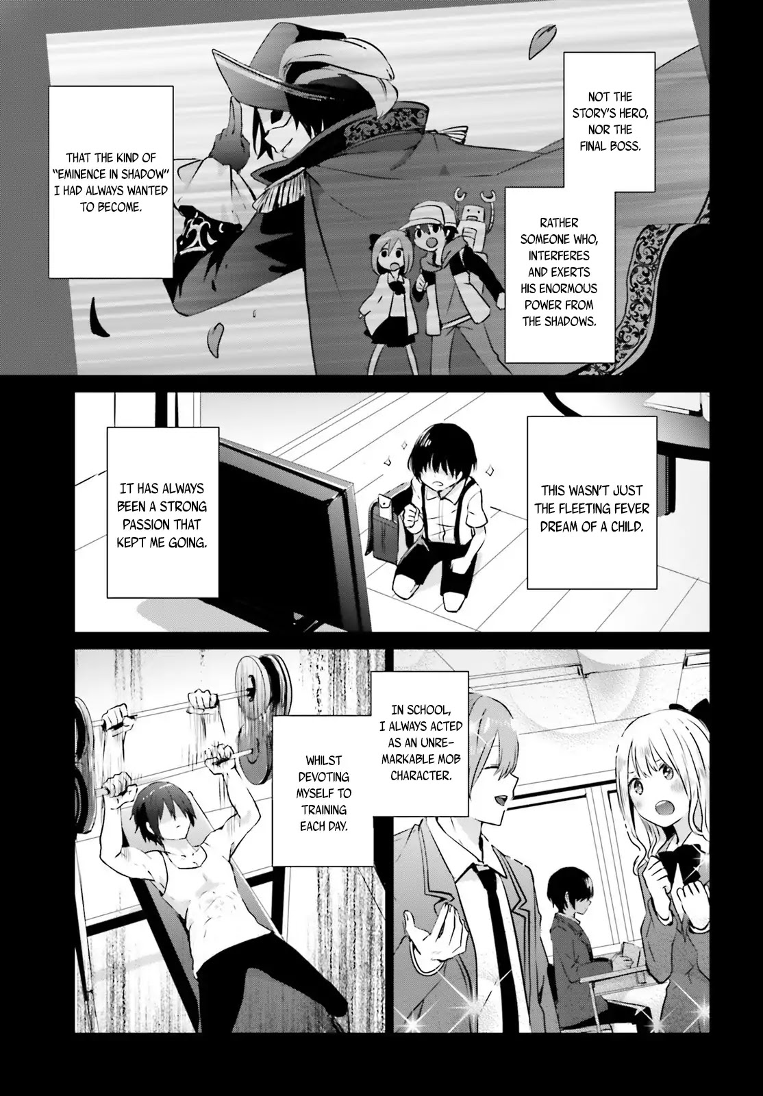 The Eminence in Shadow Chapter 1 page 4 - Chapter 1