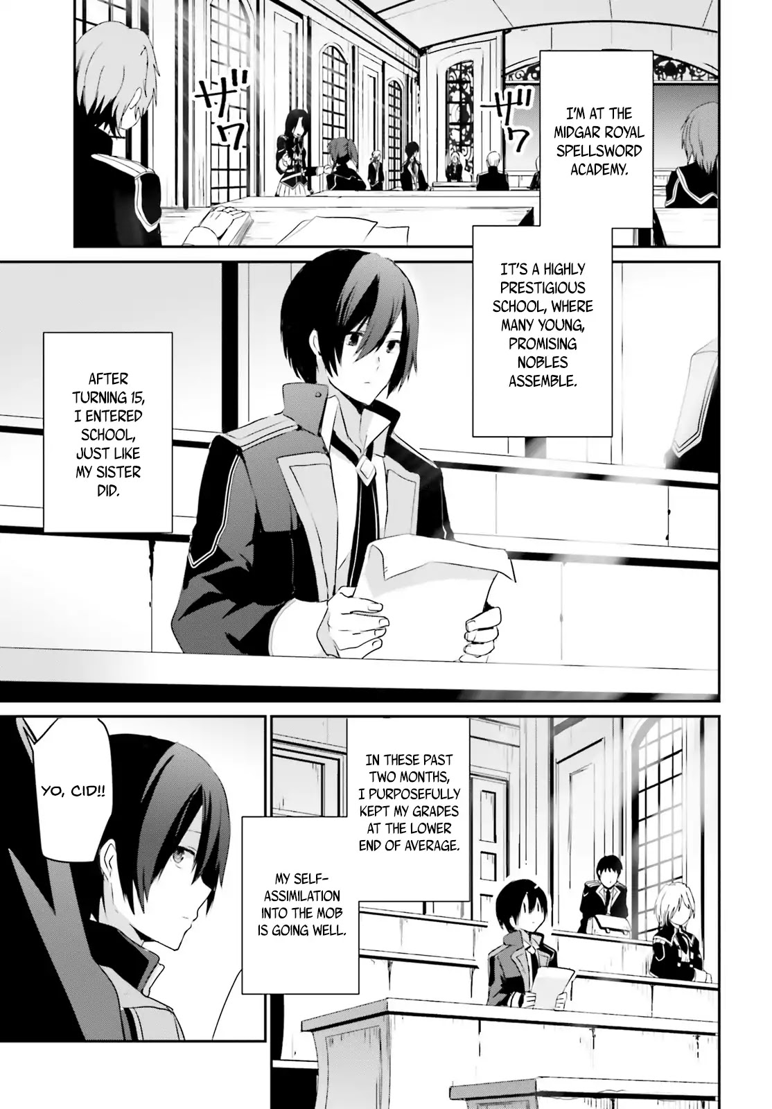 The Eminence in Shadow Chapter 3 page 4 - Chapter 3