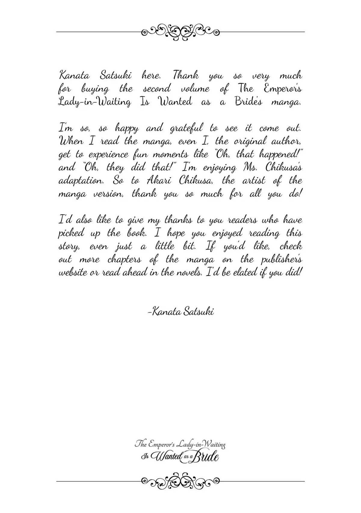 The Emperor Hopes for the Court Lady as His Bride Chapter 10.5 page 5 - Chapter 10.5