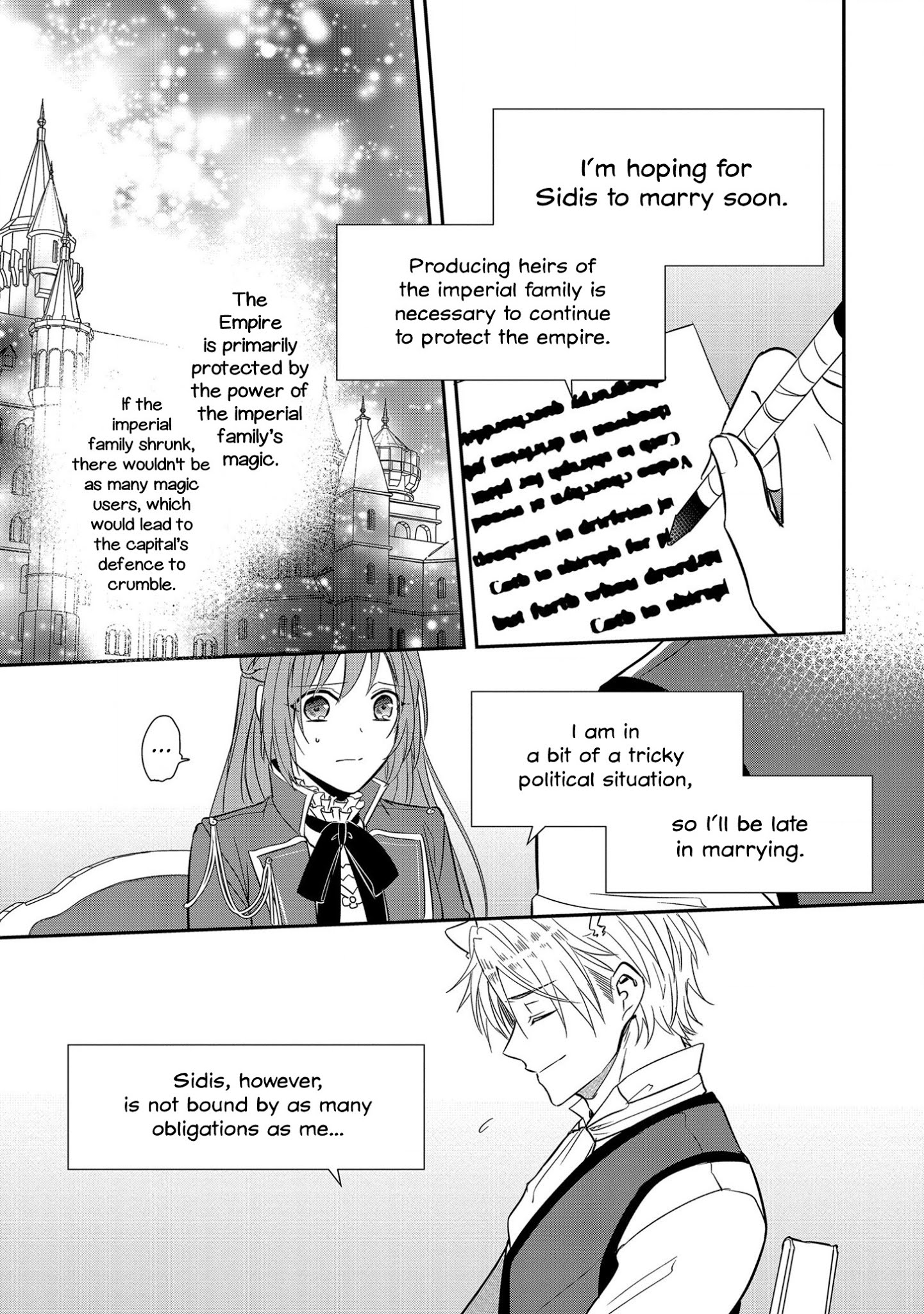 The Emperor Hopes for the Court Lady as His Bride Chapter 8 page 12 - Chapter 8