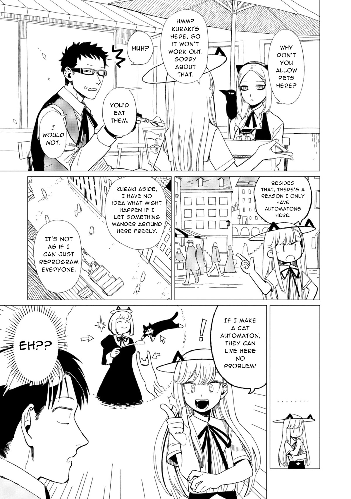 The Everyday Maintenance of Shinozaki-kun Chapter 12.6 page 11 - Chapter 12.6: The Cat Incident