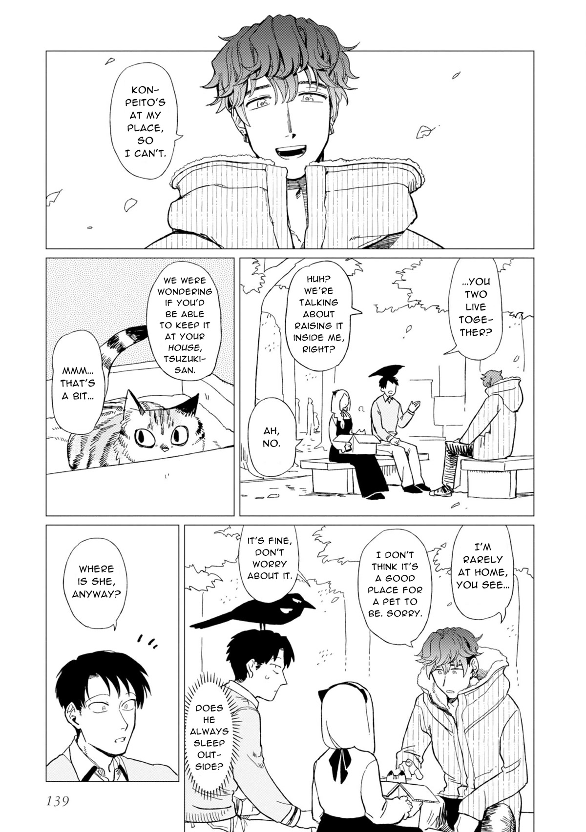 The Everyday Maintenance of Shinozaki-kun Chapter 12.6 page 13 - Chapter 12.6: The Cat Incident