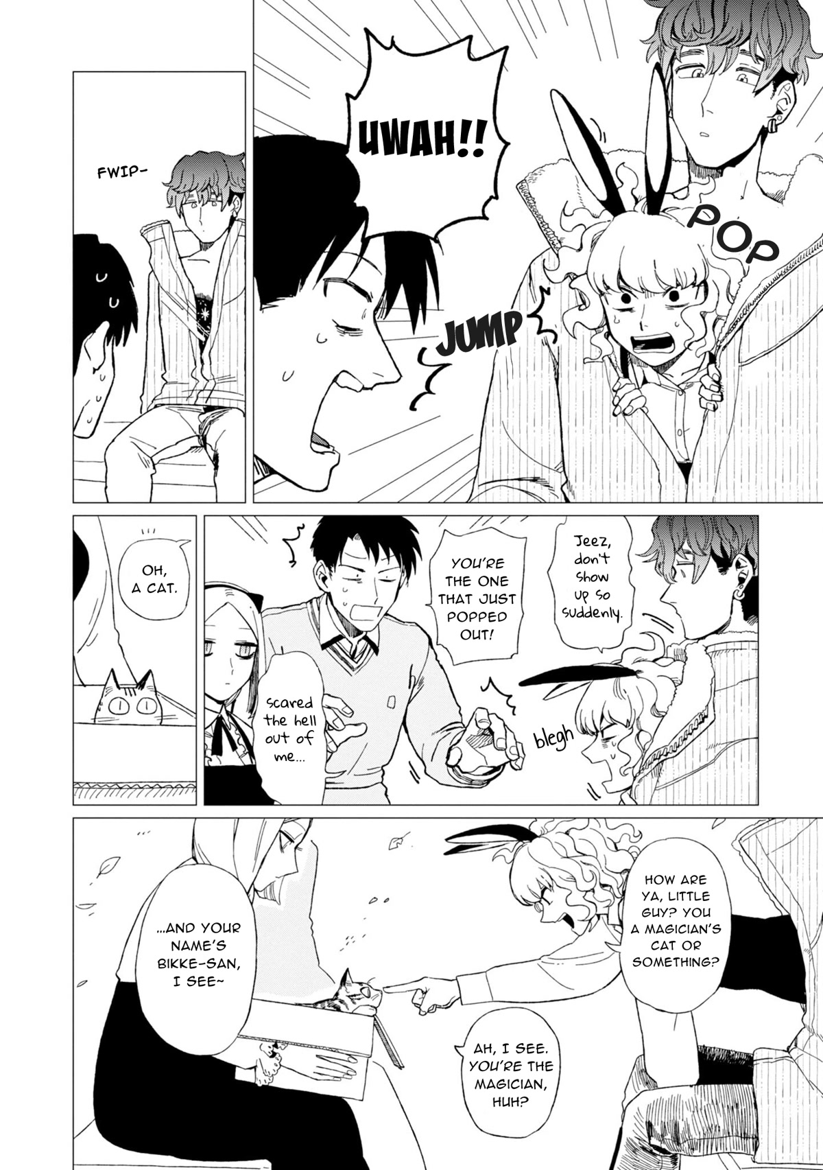 The Everyday Maintenance of Shinozaki-kun Chapter 12.6 page 14 - Chapter 12.6: The Cat Incident