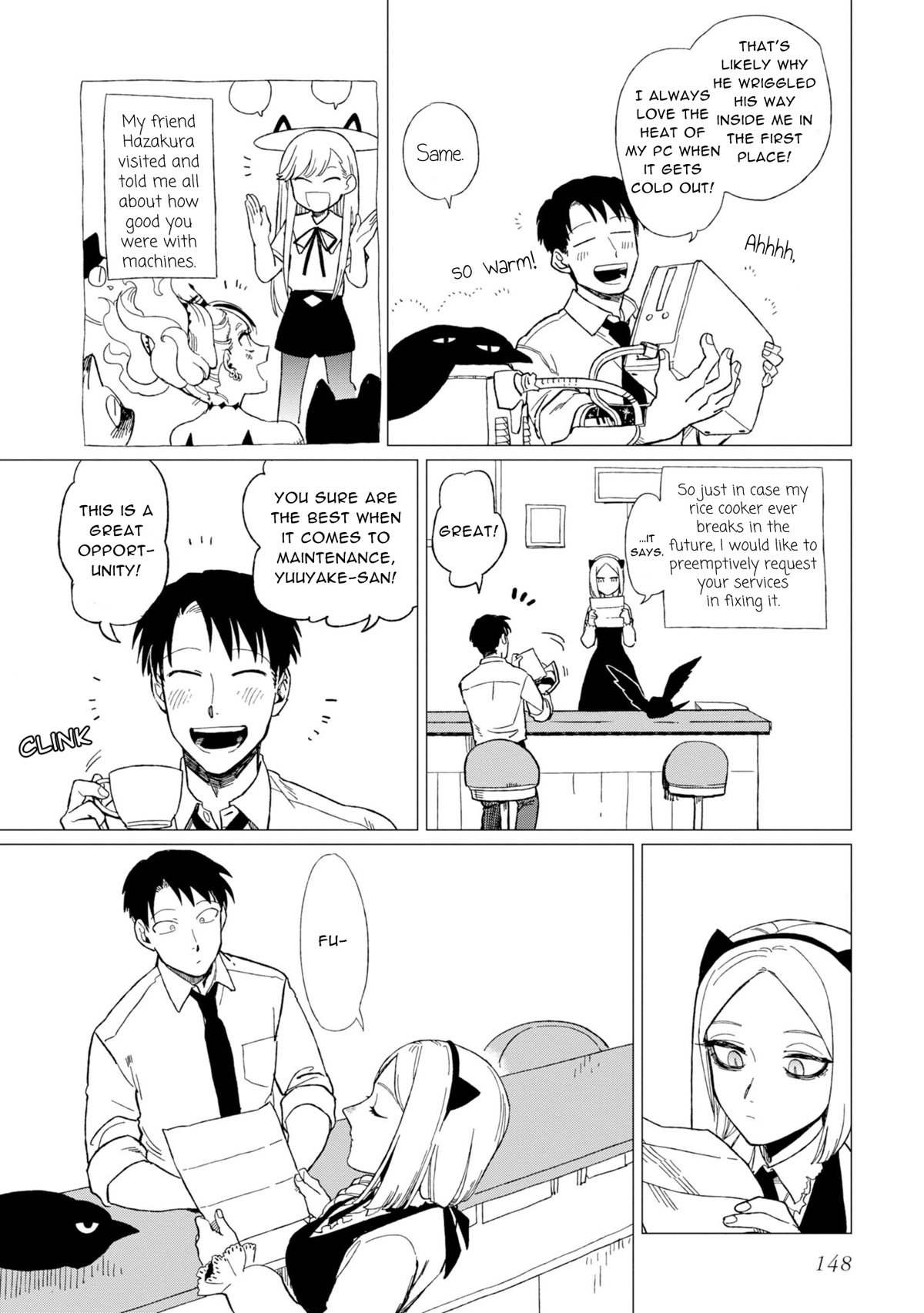 The Everyday Maintenance of Shinozaki-kun Chapter 12.6 page 21 - Chapter 12.6: The Cat Incident