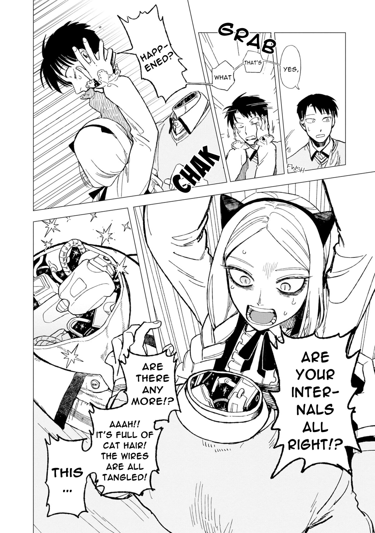 The Everyday Maintenance of Shinozaki-kun Chapter 12.6 page 4 - Chapter 12.6: The Cat Incident