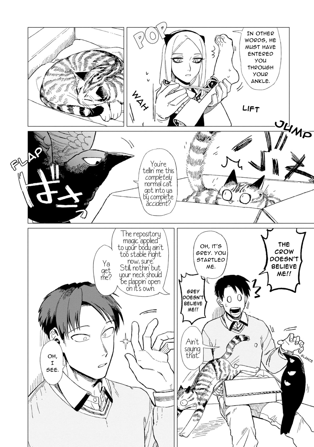 The Everyday Maintenance of Shinozaki-kun Chapter 12.6 page 6 - Chapter 12.6: The Cat Incident
