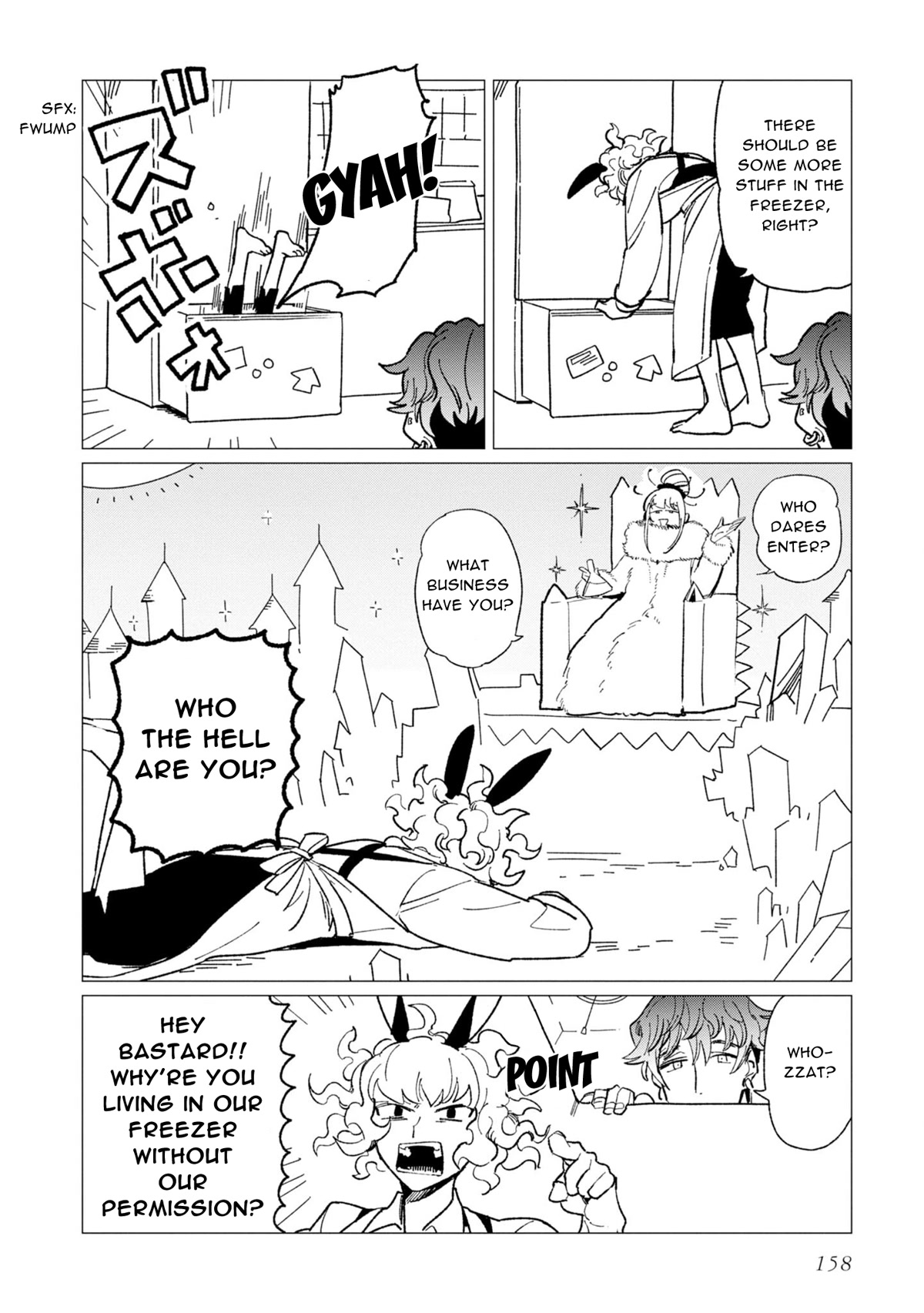 The Everyday Maintenance of Shinozaki-kun Chapter 12.8 page 2 - Chapter 12.8: Moro Kitchen Featuring Konpeito and Tsuzuki