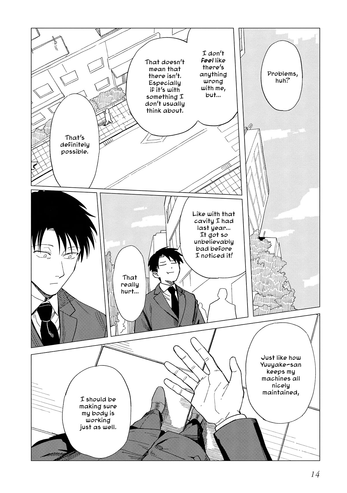 The Everyday Maintenance of Shinozaki-kun Chapter 26 page 14 - Chapter 26