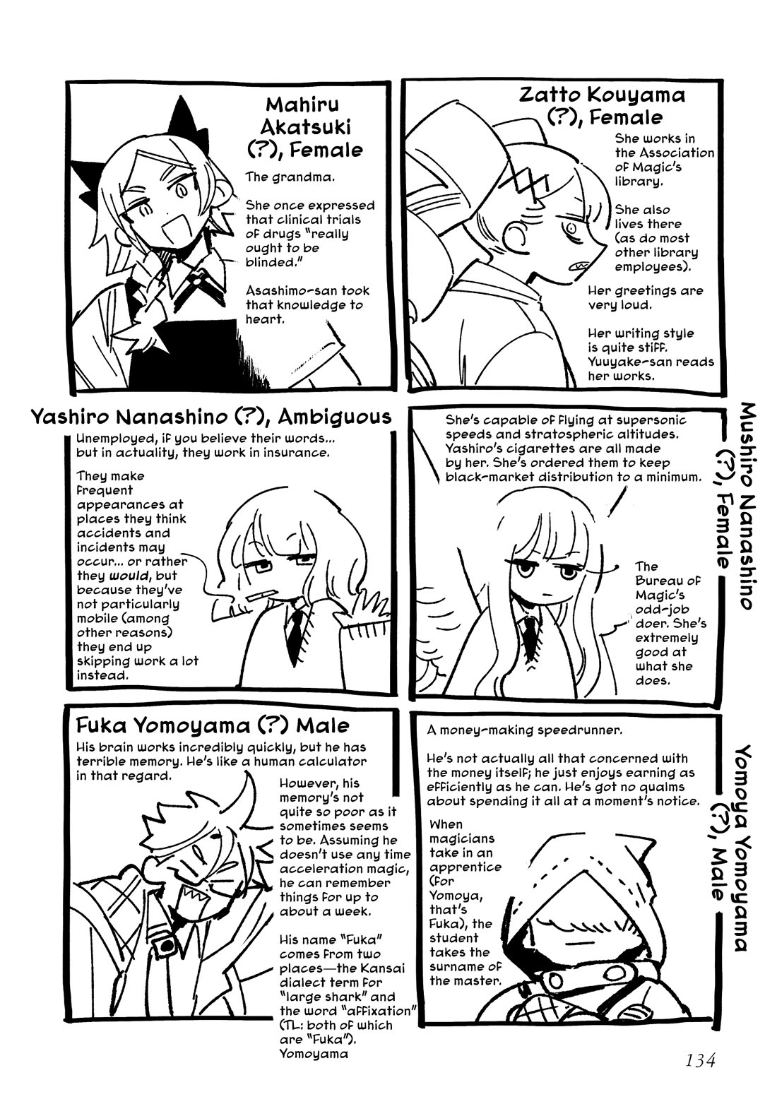The Everyday Maintenance of Shinozaki-kun Chapter 43.1 page 3 - Chapter 43.1: Character Profiles and Afterword