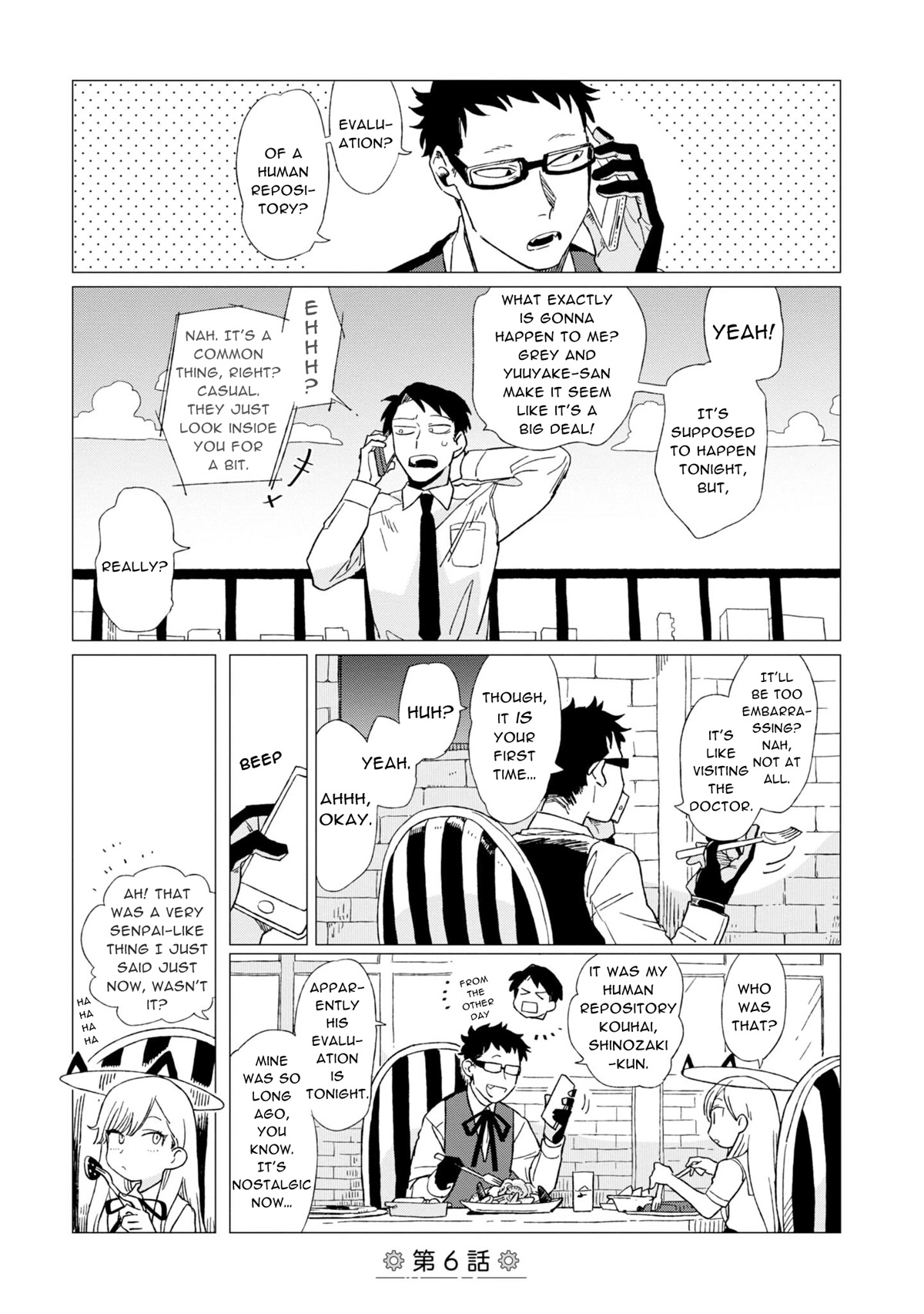 The Everyday Maintenance of Shinozaki-kun Chapter 6 page 1 - Chapter 6