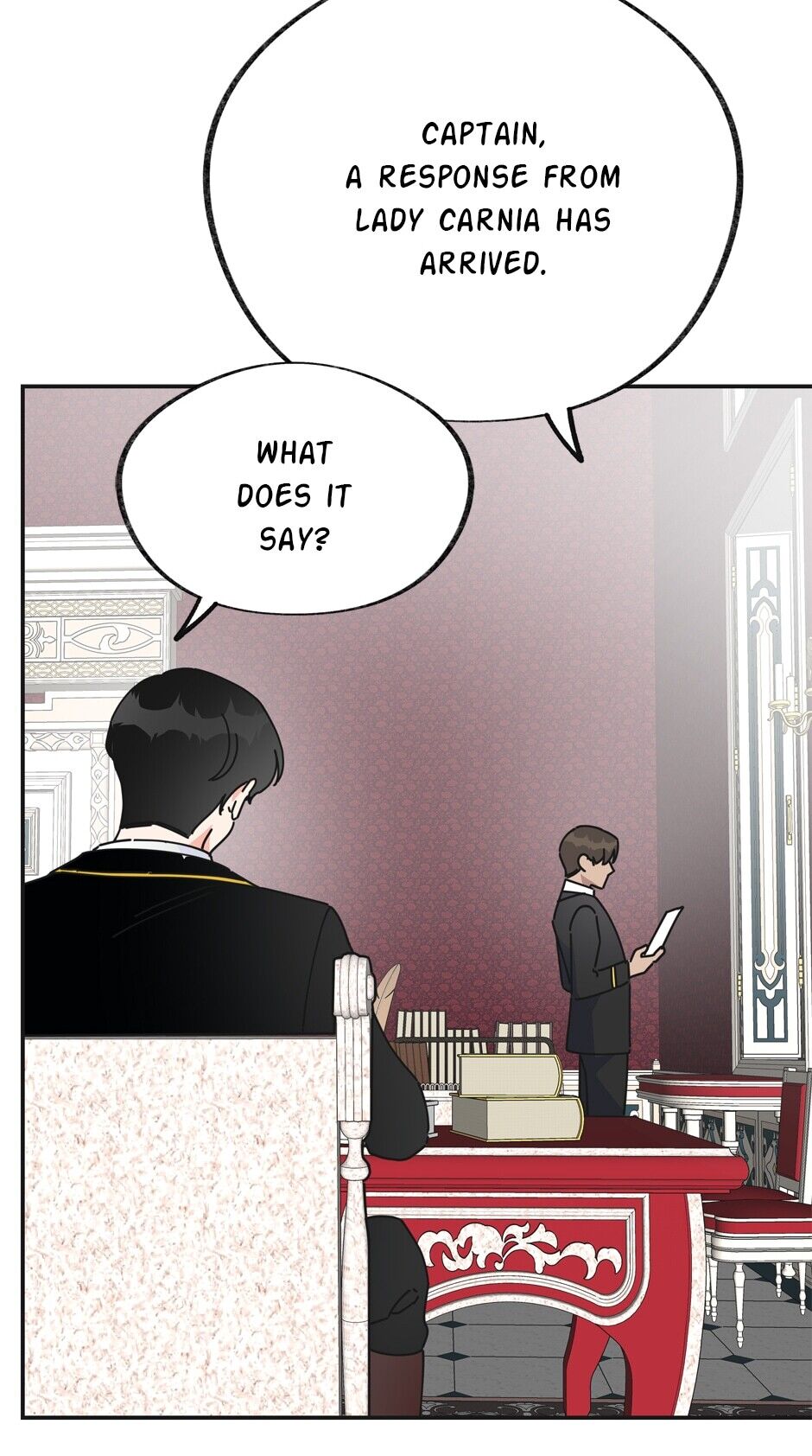 The Evil Lady's Hero Chapter 32 page 26 - Chapter 32: Why Change So Soon