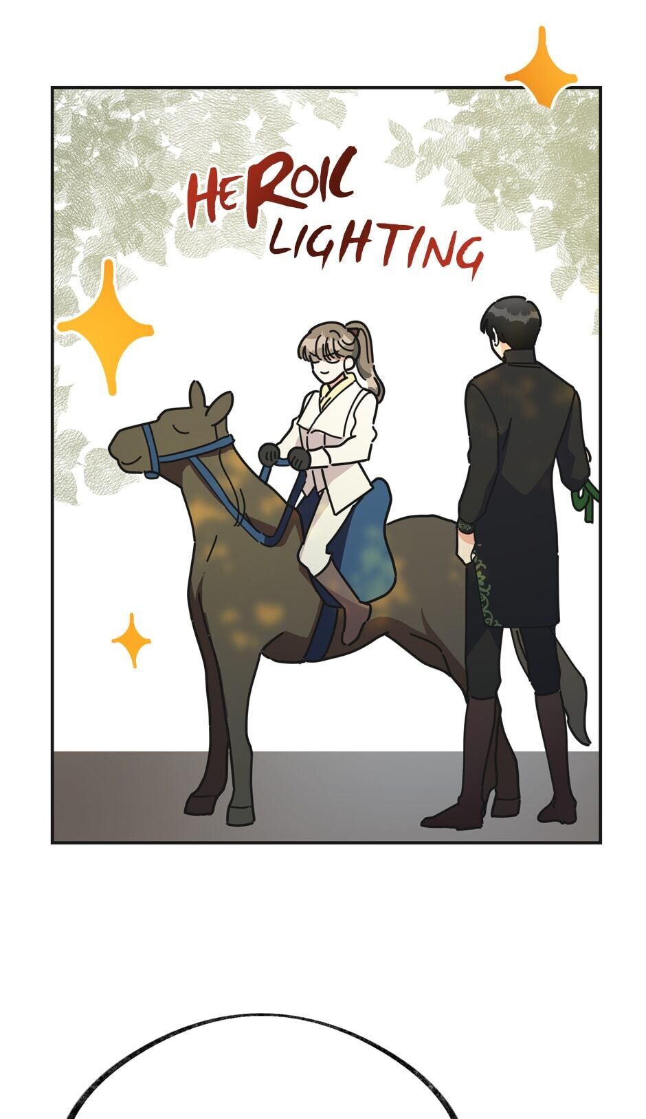 The Evil Lady's Hero Chapter 33 page 56 - Chapter 33: I'm Here Now