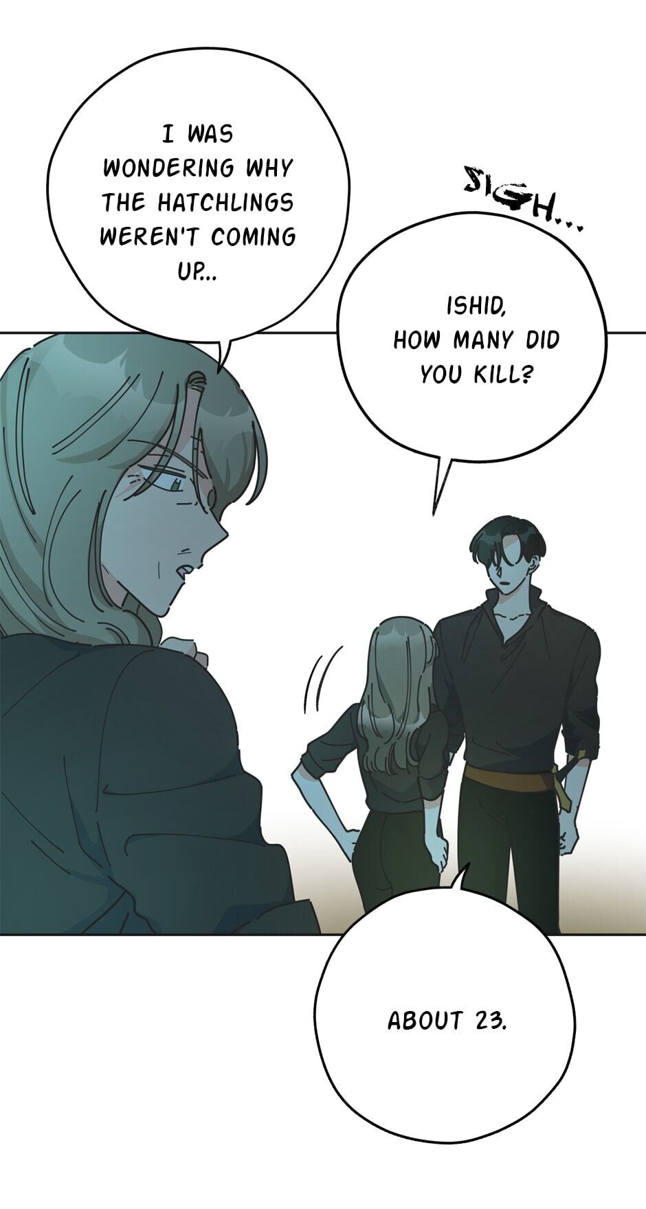 The Evil Lady's Hero Chapter 46 page 24 - Chapter 46: A Strange Sound