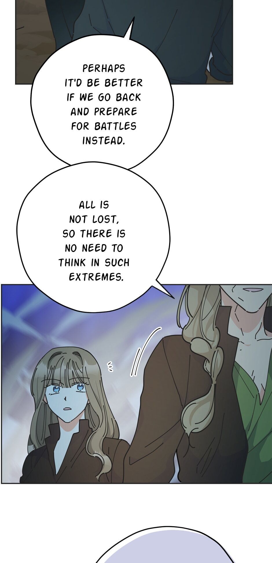 The Evil Lady's Hero Chapter 46 page 51 - Chapter 46: A Strange Sound