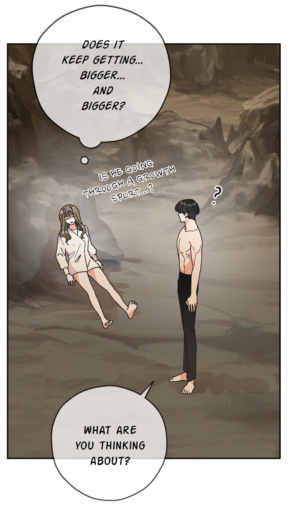 The Evil Lady's Hero Chapter 49 page 45 - Chapter 49: Warm Water